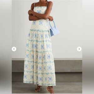 Agua by Agua Bendita Lima Maxi Dress